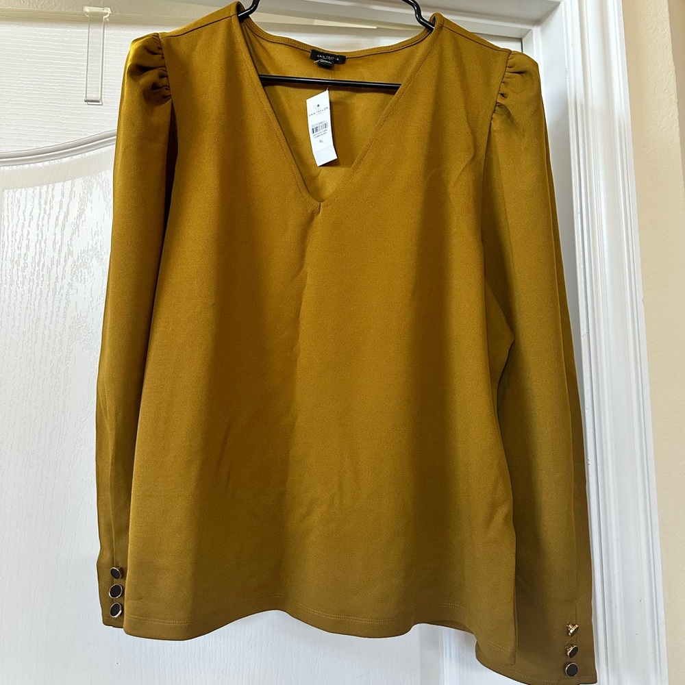 Ann Taylor Women’s Long Sleeve Blouse